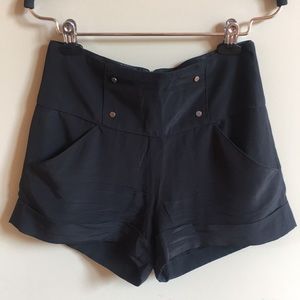 Black Silk Party Shorts!! 😎